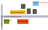 Lageplan Alte Kraftkammer